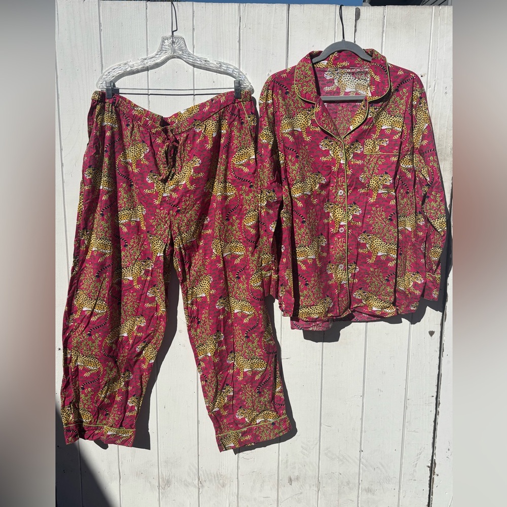 Printfresh Bagheera Long Printed Pajama Set - Picture 3 of 12